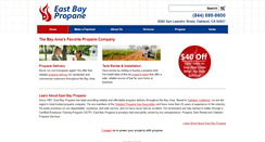 Desktop Screenshot of eastbaypropane.com