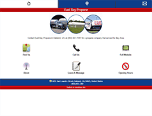 Tablet Screenshot of eastbaypropane.com